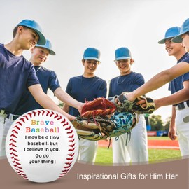 Encouragement Gifts for Women Boys 8-12 Religious Baptism Gifts for Boys Inspirational Baseball End of Season Base-ball for Men First Day of School Back to School Supplies for Kids Teen Girls