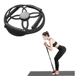 Cross Resistance Bands Tensioner Open Shoulder Arm Elastic Rope Home Training Back Chest Expansion Pull Rope Fitness Equipment (Black)