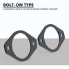 Bevinsee Rear Strut Tower Shock Mount Reinforcement Compatible with E30