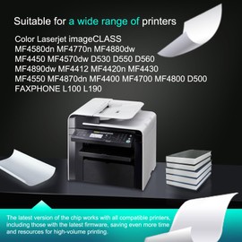 YOUNGTION 128 Black Toner Cartridge High Yield (2-Pack) Compatible 128 Toner Cartridge Replacement for Canon 128 Toner Cartridge for imageClass MF4450 MF4700 MF4800 D500 FAXPHONE L100 L190 Printer