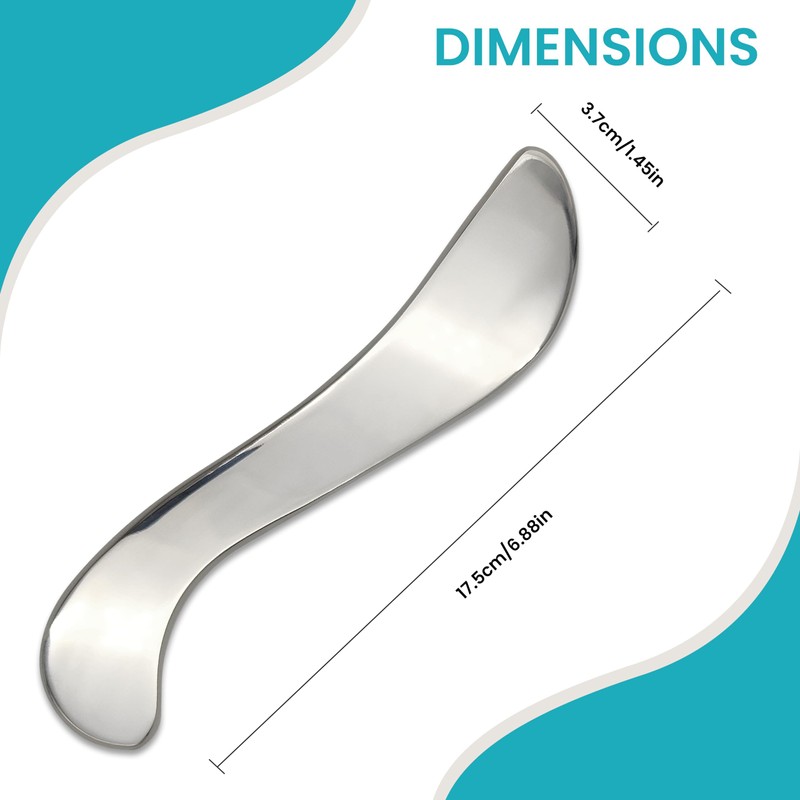 Stainless Steel Muscle Scraper Tools, Myofascial Release, Soft Tissue Massage,