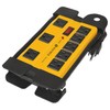 Volteck MUL-812X, Multicontacto uso industrial, 8 entradas, supresor, 1200 joules
