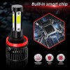 CHUSYYRAY 4-Sides H11 LED Headlight Bulbs Kit 360000LM HIGH-LOW Beam