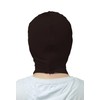 VSVO Adults Black Open Eyes and Mouth Zentai Hood Mask