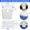 Cooler Hinge and Latch and Screws Kit, High Strength Cooler