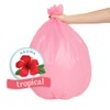 Basuritas | 40 Bolsas De Basura Con Aroma Tropical Basuritas,
