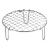 QUARKZMAN Round Cooking Grid 5.9 Inch Stainless Steel with 50