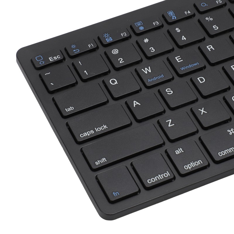 78 Keys Wireless Keyboard with Silent Buttons Ultra Slim Bluetooth