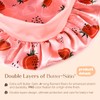 YANIBEST 2 Pcs Baby Satin Bonnet for Sleeping Kids Double