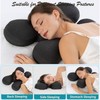 Janemiri Side Sleep Beauty Pillow,Ergonomic Memory Foam with Removable Cover,Butterfly