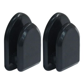 Kemcatui 40Pcs Car Adhesive Hooks, Black Mini Key Hook for Car, Sticky Car Storage Hanger for Keychain, Headphone