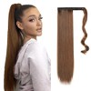 TTPSRY Ponytail Hair Extension 24 Inch Long Straight Synthetic Extensions