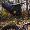 Saddle Bag ( 8 litres) Black/Orange