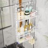 SWTYMIKI Over the Door Shower Caddy - 3 Tier Adjustable