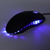 Wired Mouse Blue Backlit Type C Ergonomic Multimedia Keys Adjustable