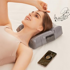Master Massage Music Master High Fidelity Sound Face Cradle Cushion- Bluetooth Massage Pillow for Face Down Resting- Ultra Soft Massage Table Headrest Foam Headrest