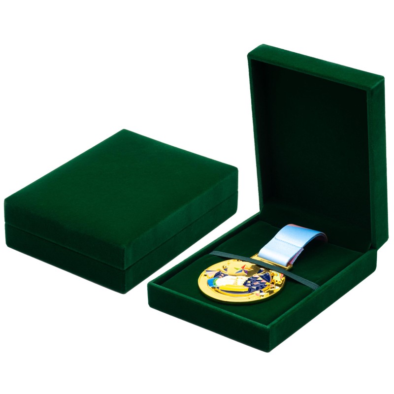 COWFEX Single Medal Display Storage Box for Runners, All Sports