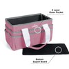 JJRING Craft Organizer Tote Bag, Art Storage Caddy with Multiple