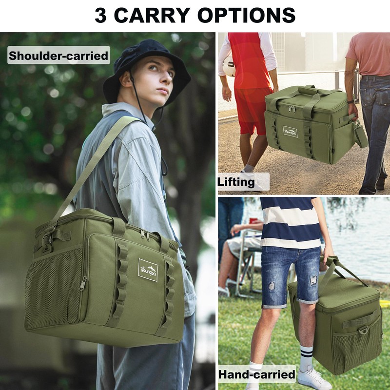Youngoa Cooler Bag 48 Cans Insulated Soft Cooler Ice Chest