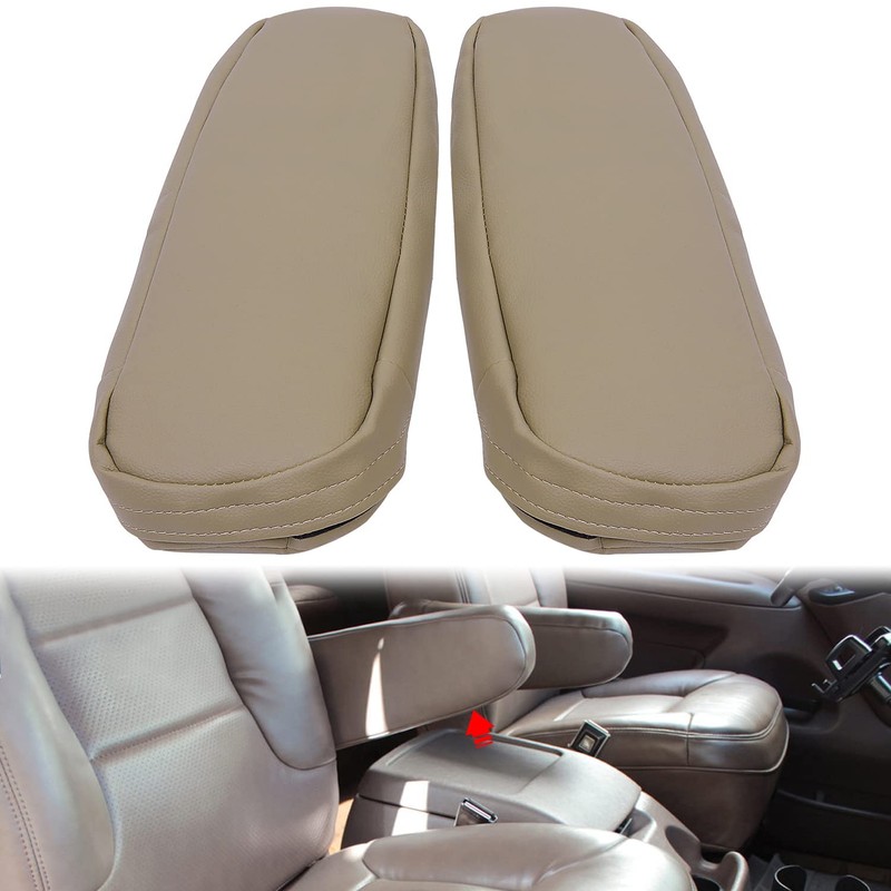 ECOTRIC Armrest Cover Compatible with 1992-1996 Ford Bronco - Med