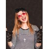 Accesorios de fiesta retro años 80 – Diadema, guantes, aretes,