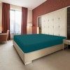 Utopia Bedding Fitted Sheet King, Teal - Deep Pocket 14