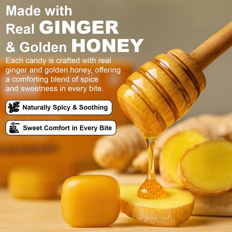 Al Taqwa Ginger with Honey Candy – 10 Pack (60