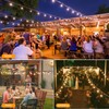Bdrofn 100FT Solar String Lights Outdoor Waterproof, Solar Patio Lights