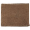 Guinness Wings Leather Wallet, Measures 11cm by 10cm, Brown