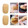 5PCS Dish Loofah Sponges, Dishwashing Non Scratch Organic Luffa Sponge,