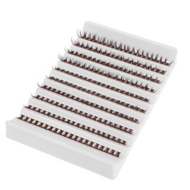 FOMIYES Voluminous Eyelash Clusters Natural False Lashes Lightweight Curly Fluffy for Everyday Beauty