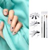 HelloCreate Acrylic Nails Tool Set French Smile Line Trimmer Nail