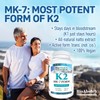 Vitamin K2 MK-7 Form Supplement. 100 mcg. 330 Veggie Capsules.
