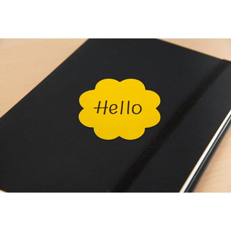 Post-it Notes, Daisy Shape, Assorted Colors, 2.6x2.6 in, 2 Pads,