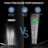BRIGHT SHOWERS Slide Bar Shower Set with Handheld Shower Head,