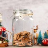 1 Gallon Super Wide Mouth Glass Storage Jars with Airtight