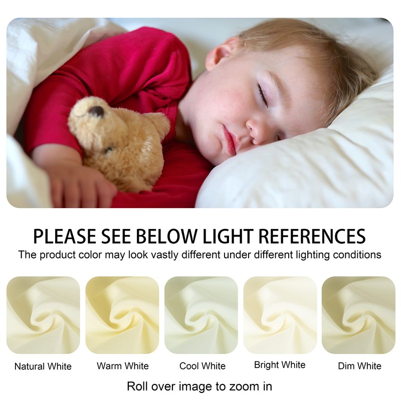 NTBAY Toddler Microfiber Pillowcases, Set of 2, White