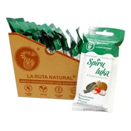 12 Barras Saludables Veganas Spiruluka Datil Alga Espirulina                                                                                          