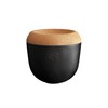 Emile Henry Made in France Cork Cover Garlic Cellar Pot,