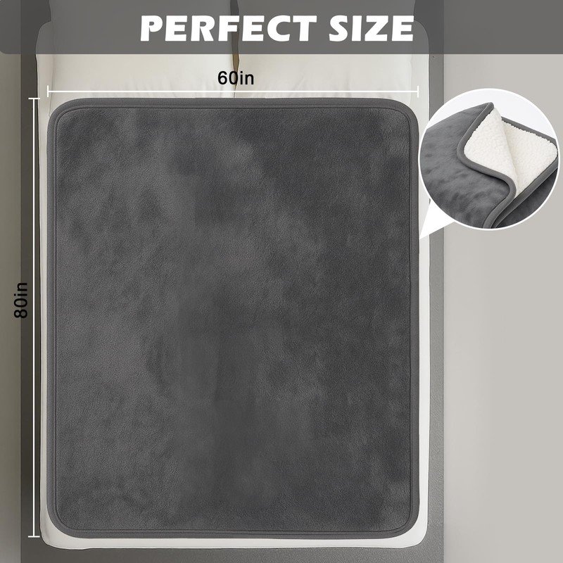 DOVIROS Waterproof Blanket for Bed Intimacy, Love Blanket Waterproof and