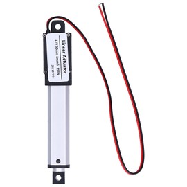 High Speed Linear Actuator, Linear Actuator 50mm Stroke DC 12V Low Noise Internal Limit Switch Mini Linear Motion Actuator ，for Automotive Industrial Medical(Stroke 50mm-4mm/s-150N)