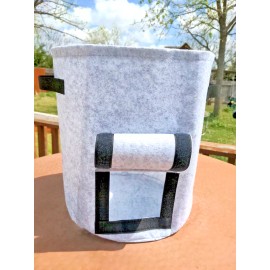 Finicky Bee (2) 7 Gallons Potato Grow Bags For Planting Potatoes Fabric Pot with Handle