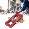 Drill Hole Guide Jig, 6Pcs Cross Flat Hole Puncher Drilling