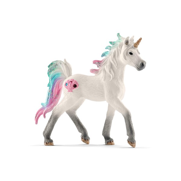 Schleich bayala - Sea Unicorn Foal - Unicorn Toy for