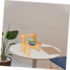 BESPORTBLE 1pc Flowerpot Stand Wooden Plant Shelf for Office Home