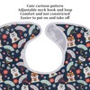 Eating Adults Bib Waterproof Reusable 3 Layers Washable Clothing Protector