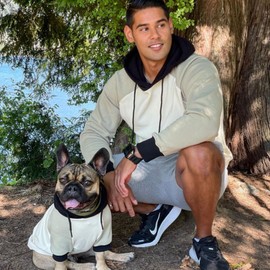 Spark Paws Human Hoodie - Premium Quality, Buttery Soft, Superior Comfort and Fit, Calming Fleece Interior, Suitable for All Styles - Olive Cream - M