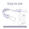 ALVABABY 8 Packs Pacifier Clips For Neutral Boys Girls Pacifier