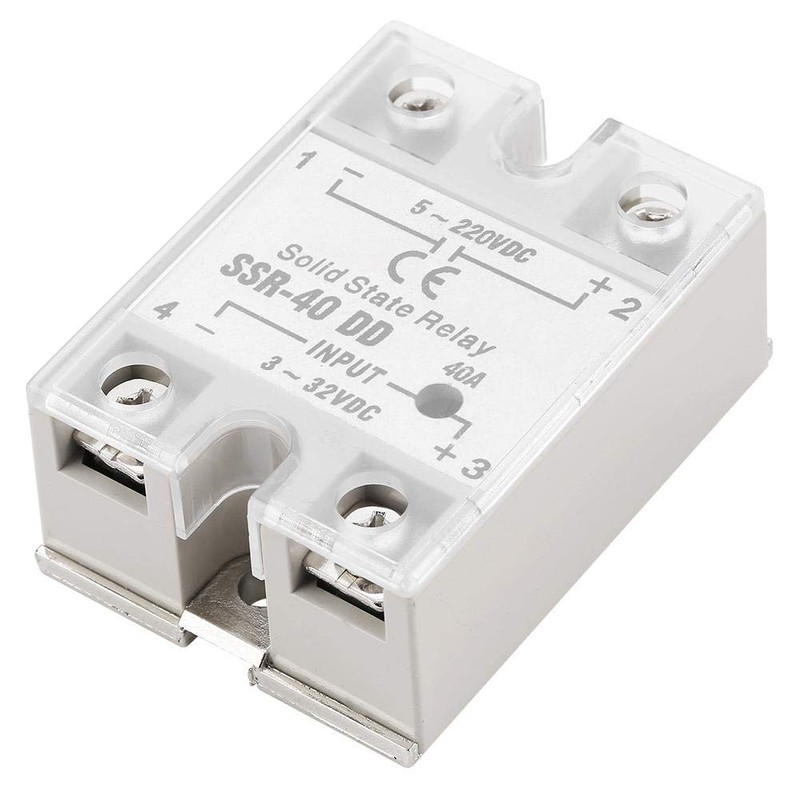 SSR-40 DD 40A Solid State Relay 5-220VDC Industrial Automation Processes