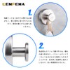 Lemfema Suction Cup Hook, Set of 2, Wall Hanging Hook